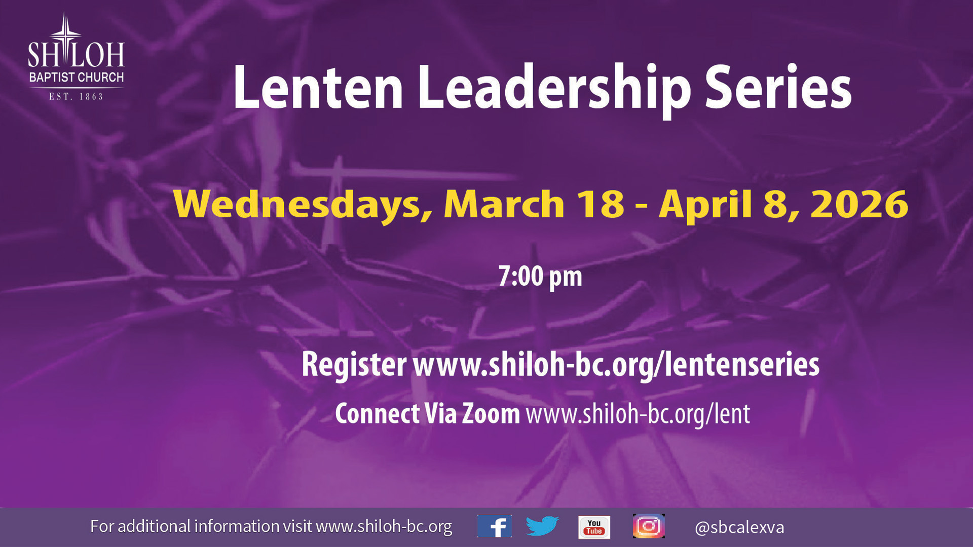 Lenten Leadership Series