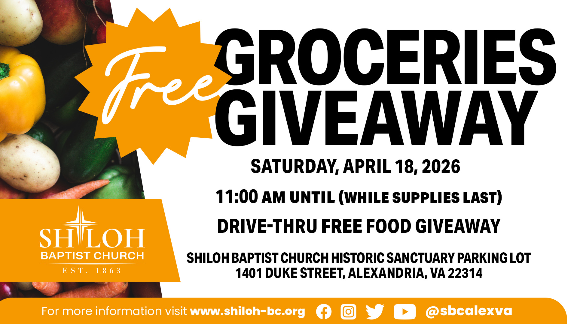 Free Groceries Giveaway!