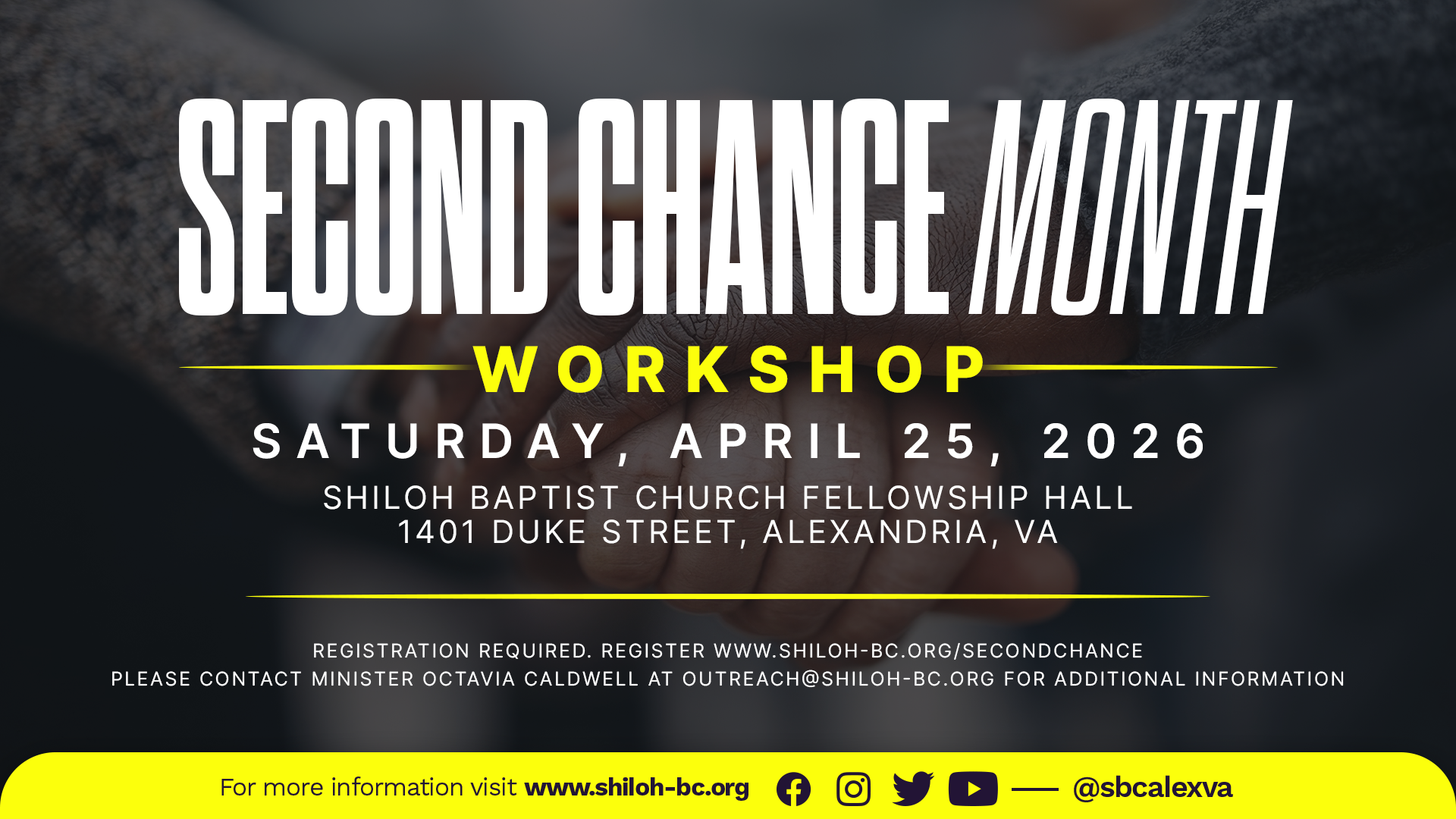 Second Chance Workshop Day