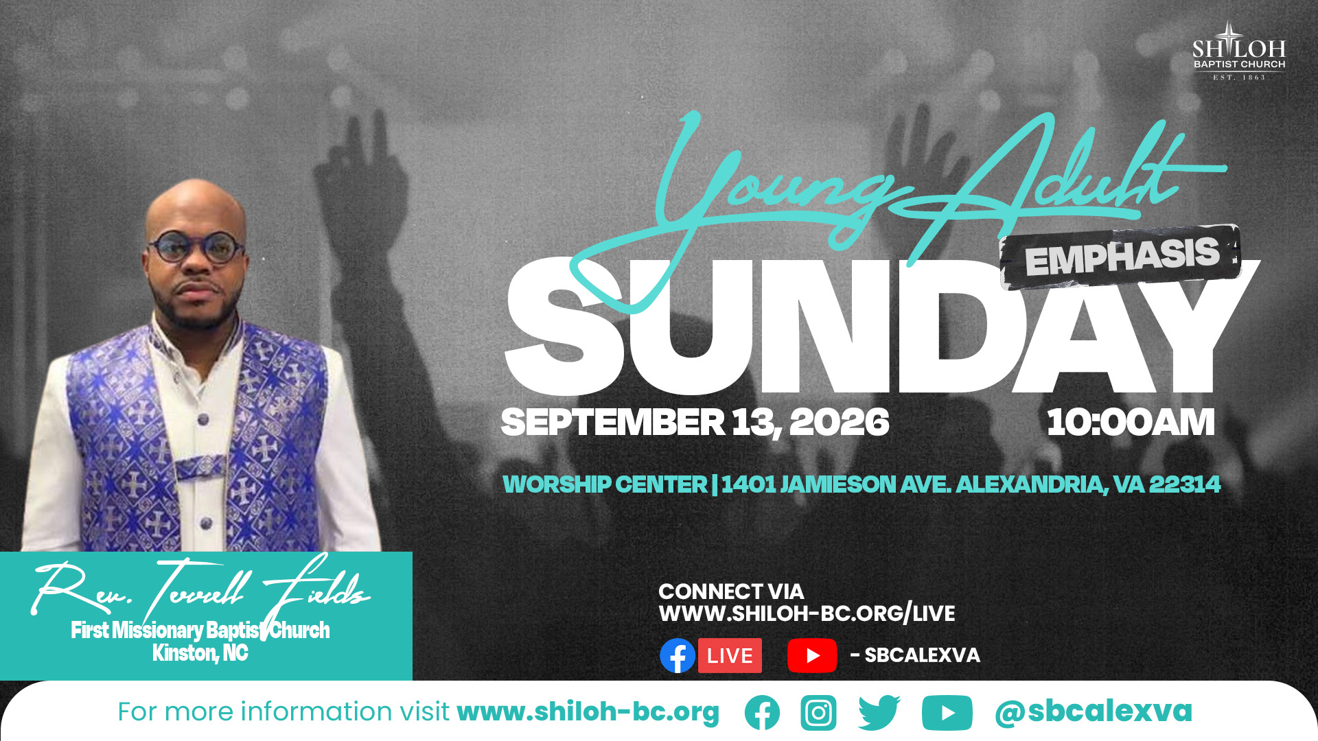 Young Adult Emphasis Sunday