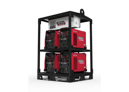 Welder Rack 500 Amp 4 Pack available for rent at EquipmentShare