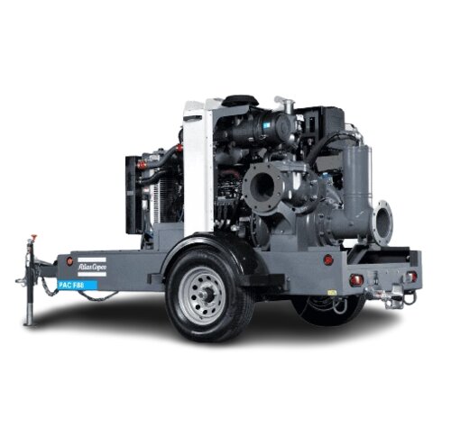 8” Diesel Trash Pump 120HP Silent available for rent at ɫƵ