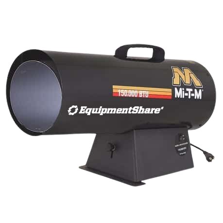 Direct Fired 150k BTU (LP) Heater available for rent at EquipmentShare
