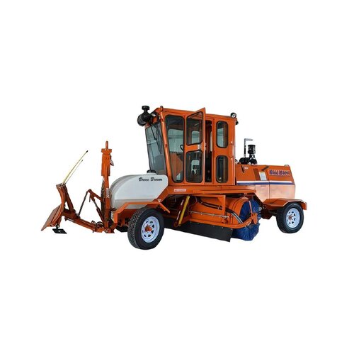 4 Wheel Sweeper, Mid-Mount Broom, Diesel