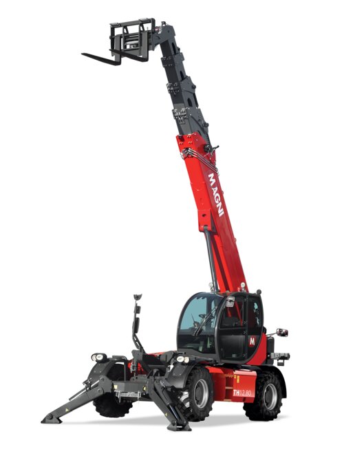 High Reach Telehandler 12,000 lbs, 80' Reach available for rent at EquipmentShare
