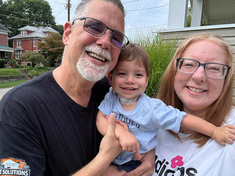 Joe, Leo and Amy Aucoin
