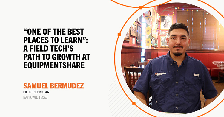 Samuel Bermudez is always ready for the next challenge. 