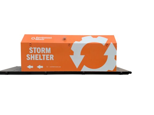 Storm Shelter 20' Std available for rent at EquipmentShare