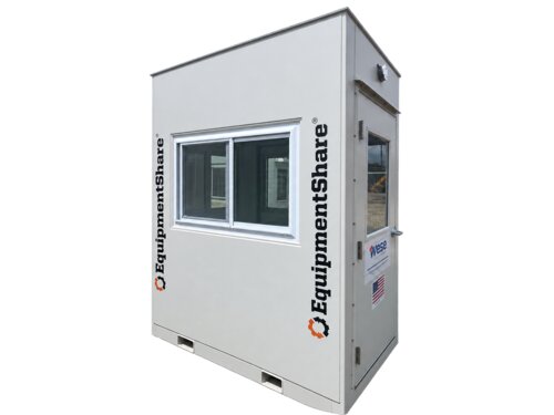 Guard Booth 6' X 4' available for rent at EquipmentShare