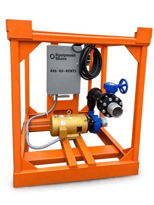 Electric Chiller Pump 300 GPM 15 HP available for rent at 91����