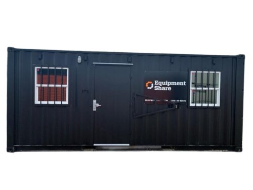 Office Ground Level Container 20' Std available for rent at EquipmentShare