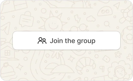 Rejoindre le groupe WhatsApp