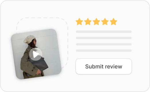 Laissez-nous un avis vidéo