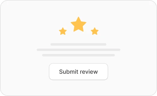 Laissez-nous un avis sur notre site
