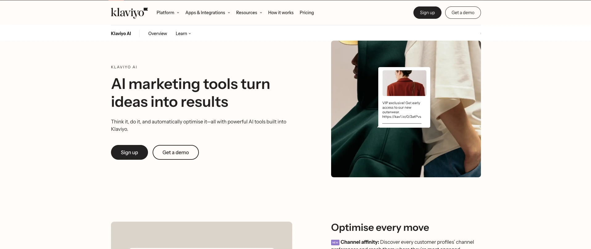 AI automation in ecommerce klaviyo