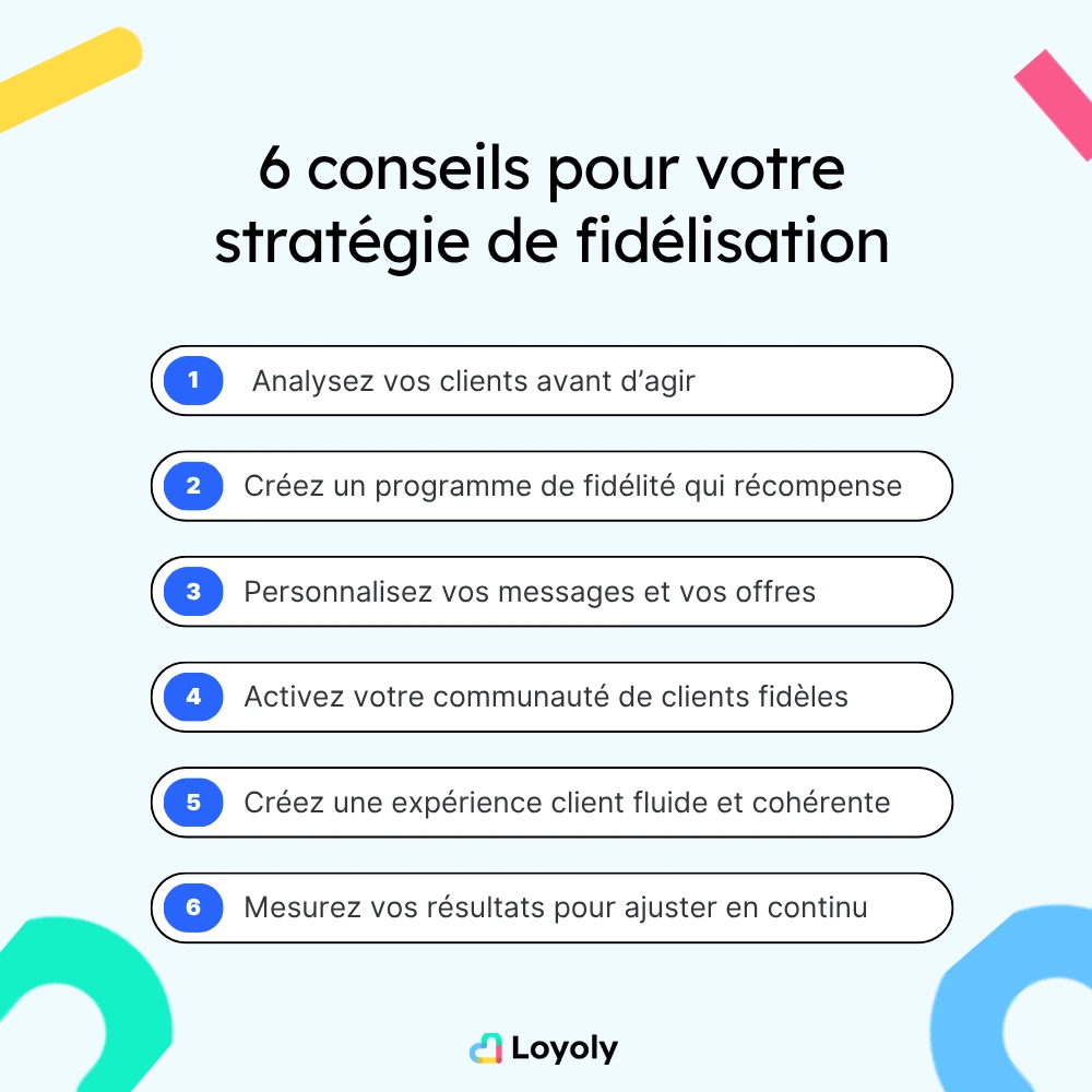 stratégie de fidélisation conseils