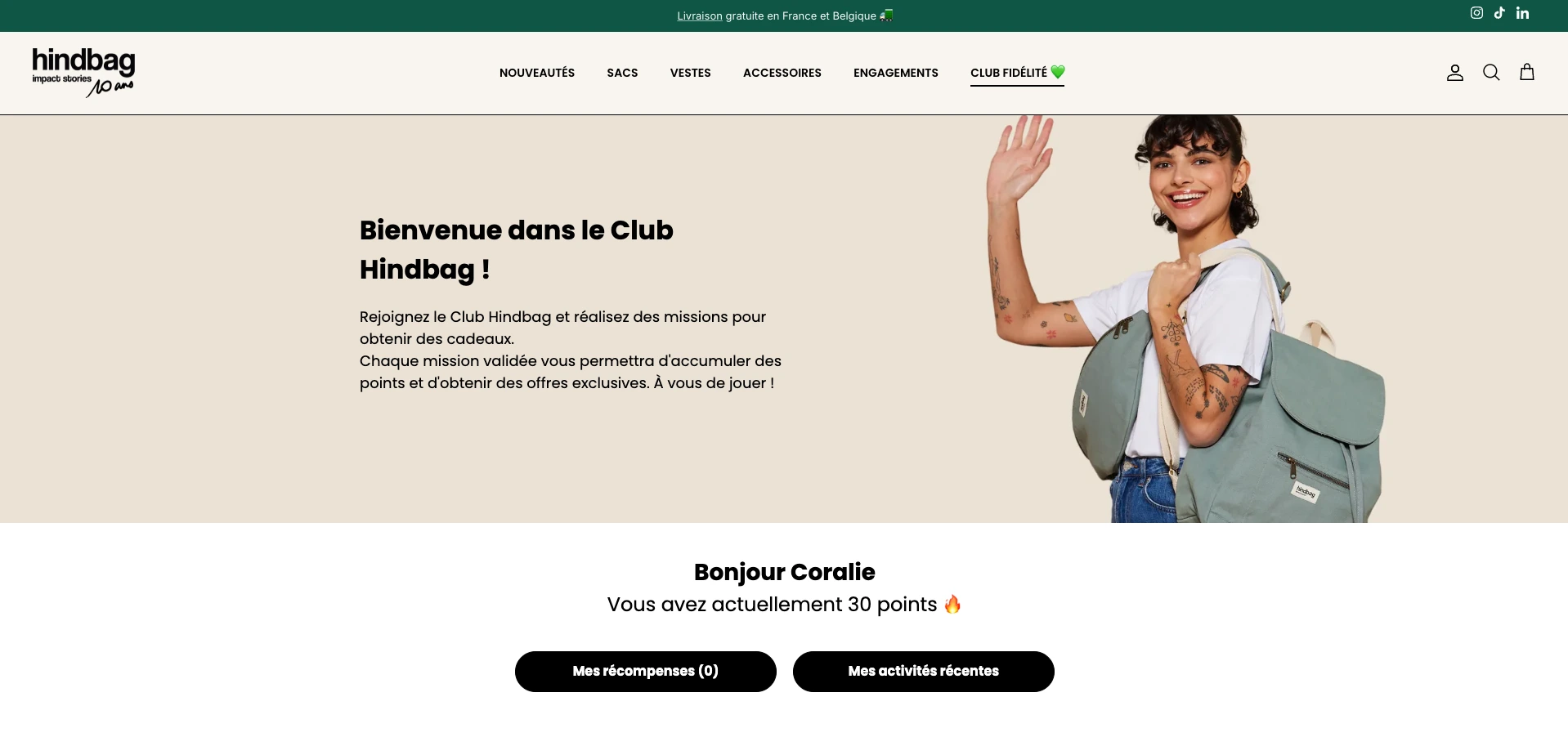 stratégie de fidélisation hindbag