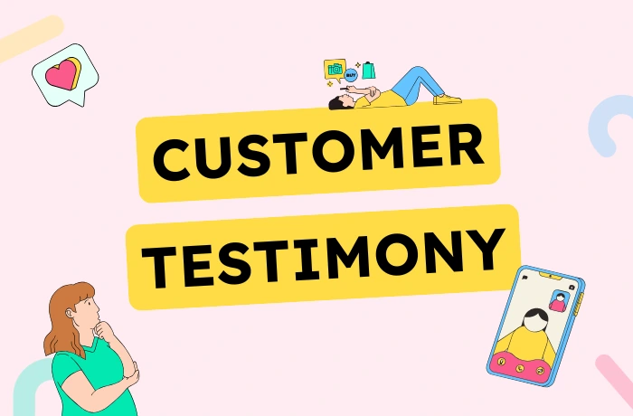 Customer testimonials as a lever to boost trust and retention