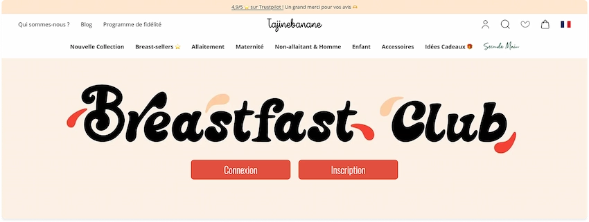Le Breastfast Club de Tajinebanane. +117% de LTV, 258 200 € de revenus générés, ROI mensuel de 12