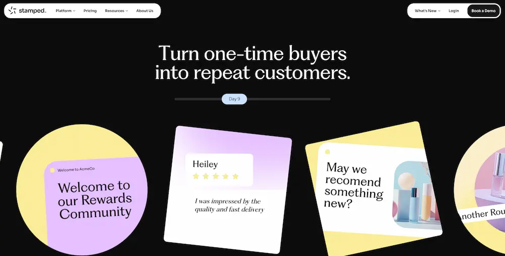 LoyaltyLion alternative, stamped