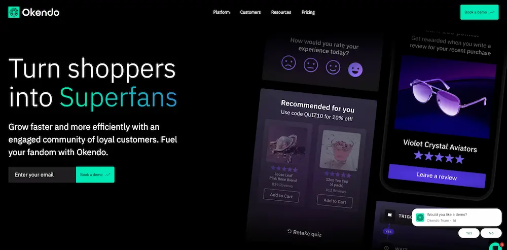 LoyaltyLion alternative, okendo