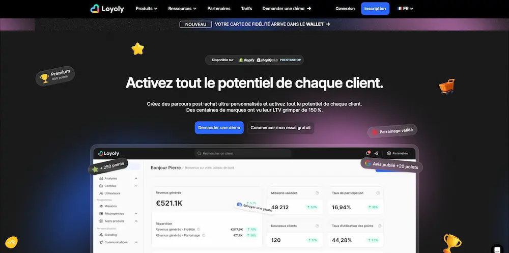 Page d'accueil Loyoly