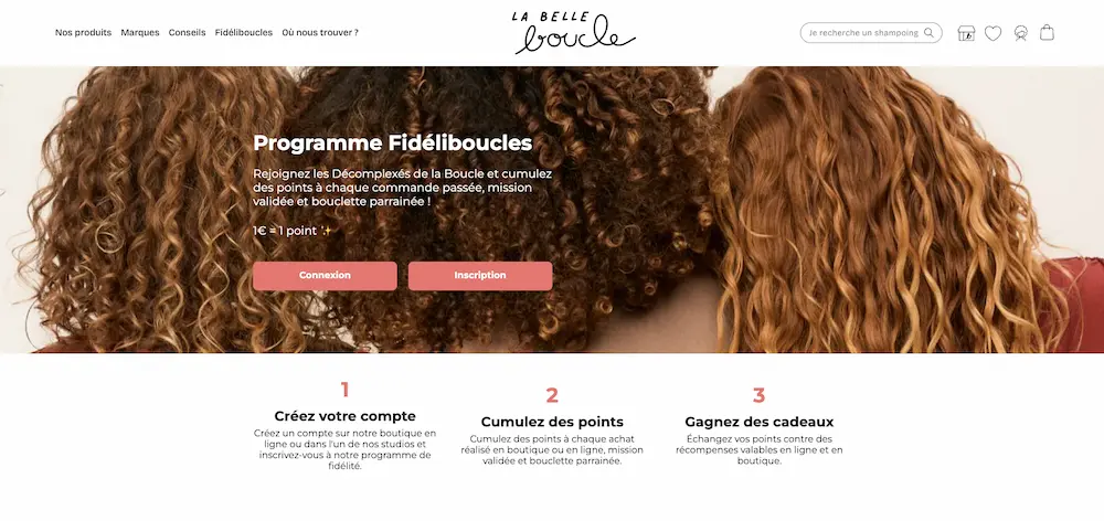Programme de fidélité de La Belle Boucle