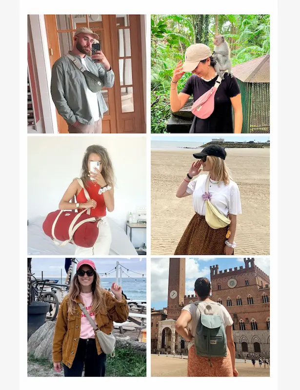 UGC used by Hindbag in an email