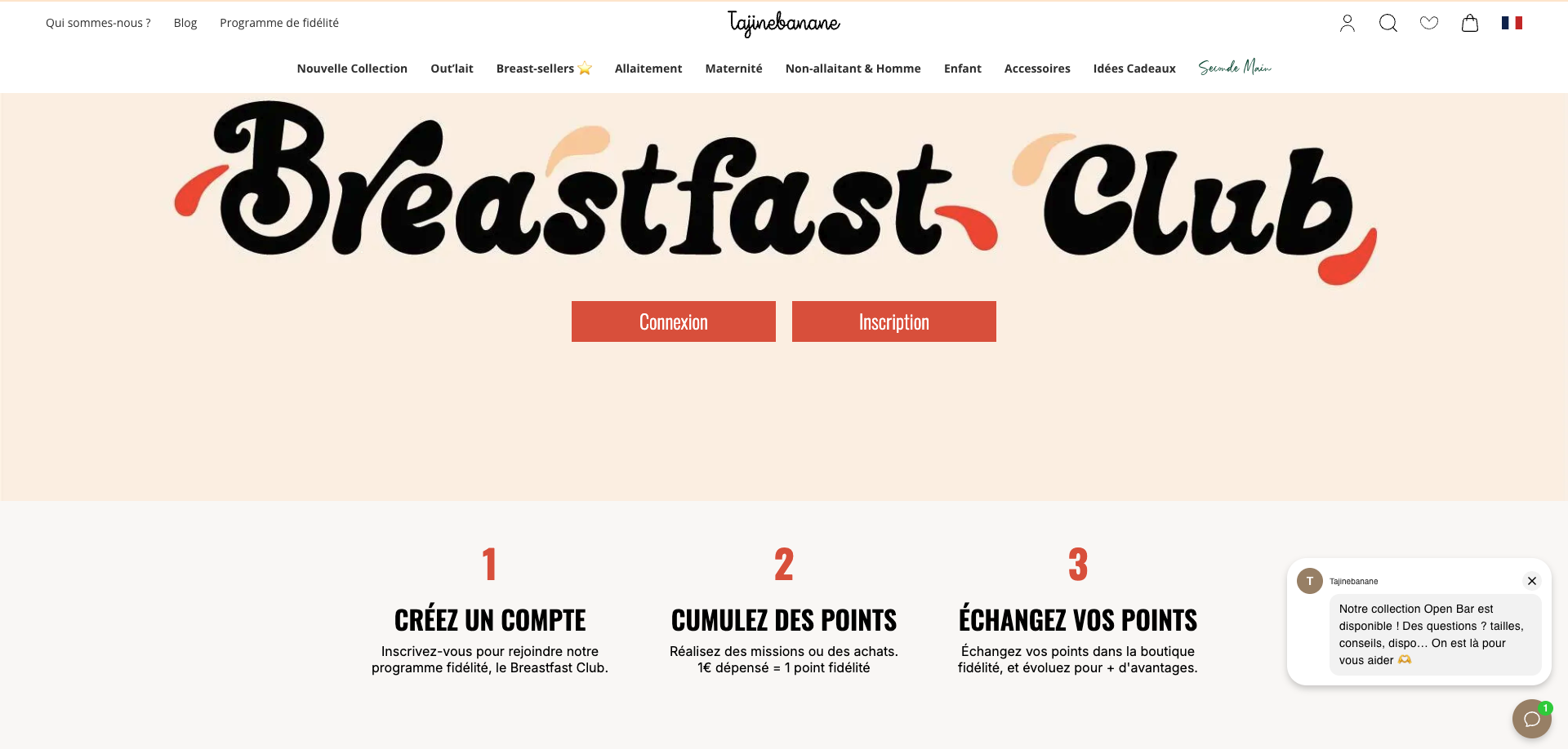 Programme de fidélité de Tajinebanane