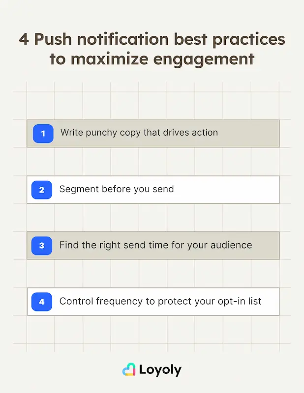 Push notification best practices to maximize engagement
