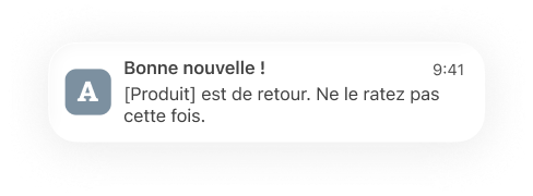 exemple de notification push