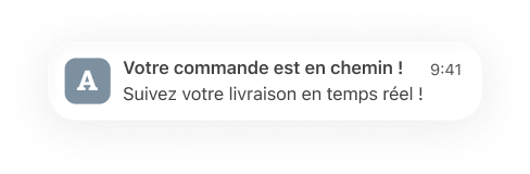 exemple de notification push