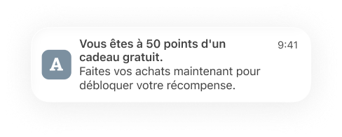 exemple de notification push