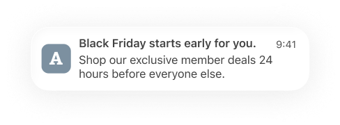 Push notification example