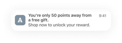 Push notification example