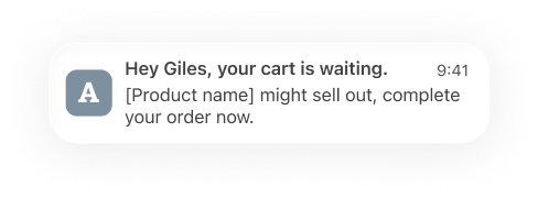 Push notification example
