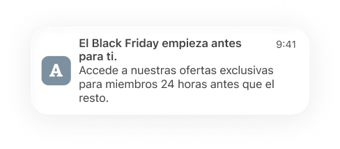 ejemplo de notificacion push