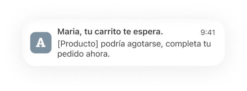 ejemplo de notificacion push