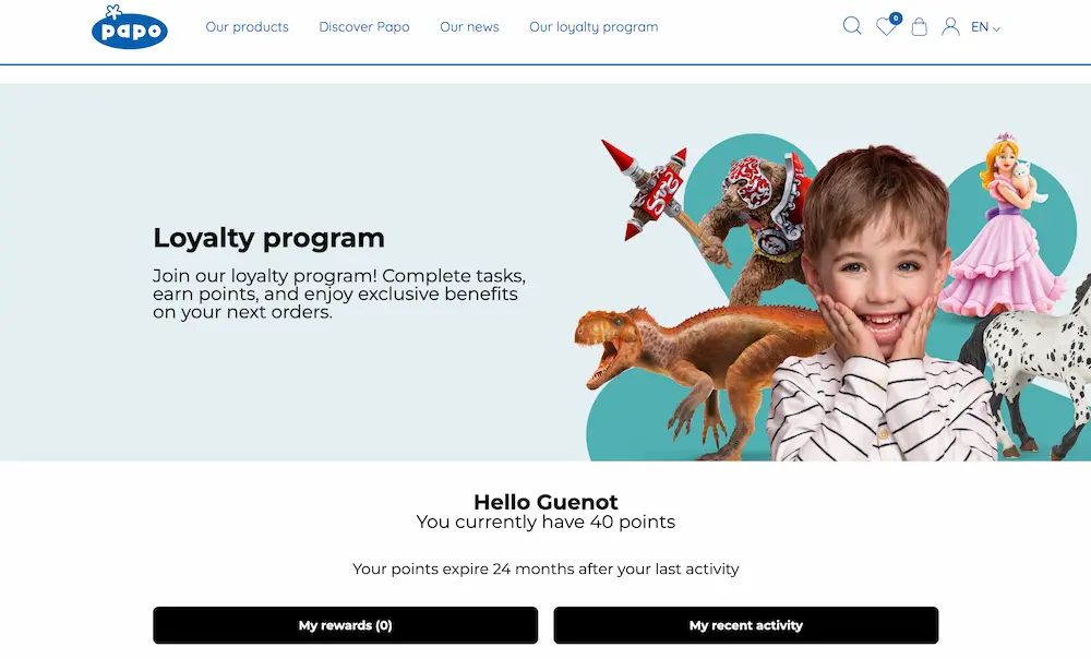 Papo loyalty program