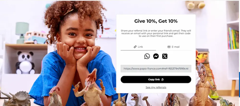 Papo referral program