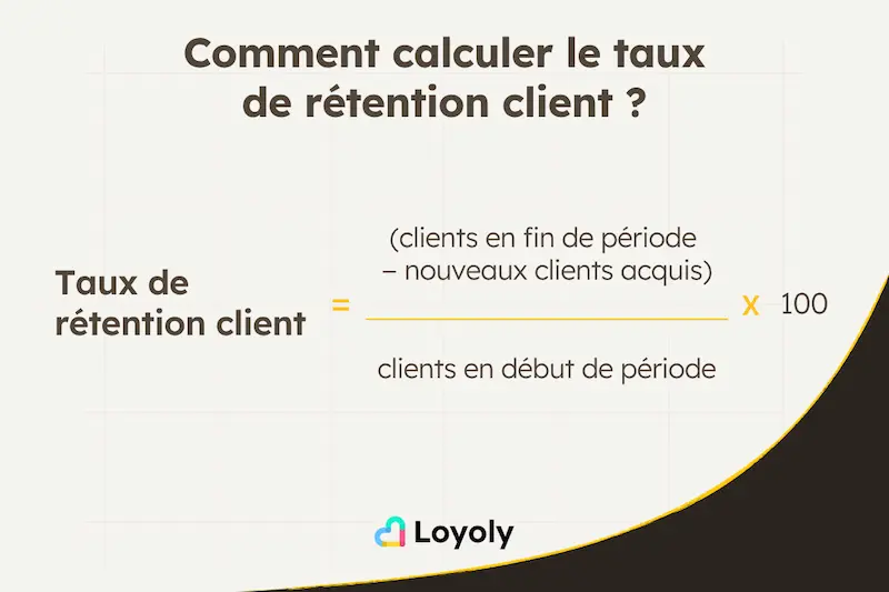 Comment calculer le taux de rétention client ?