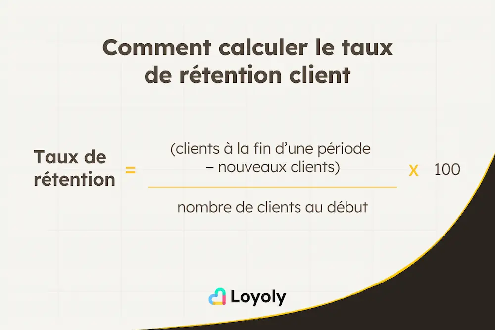 Comment calculer le taux de rétention client