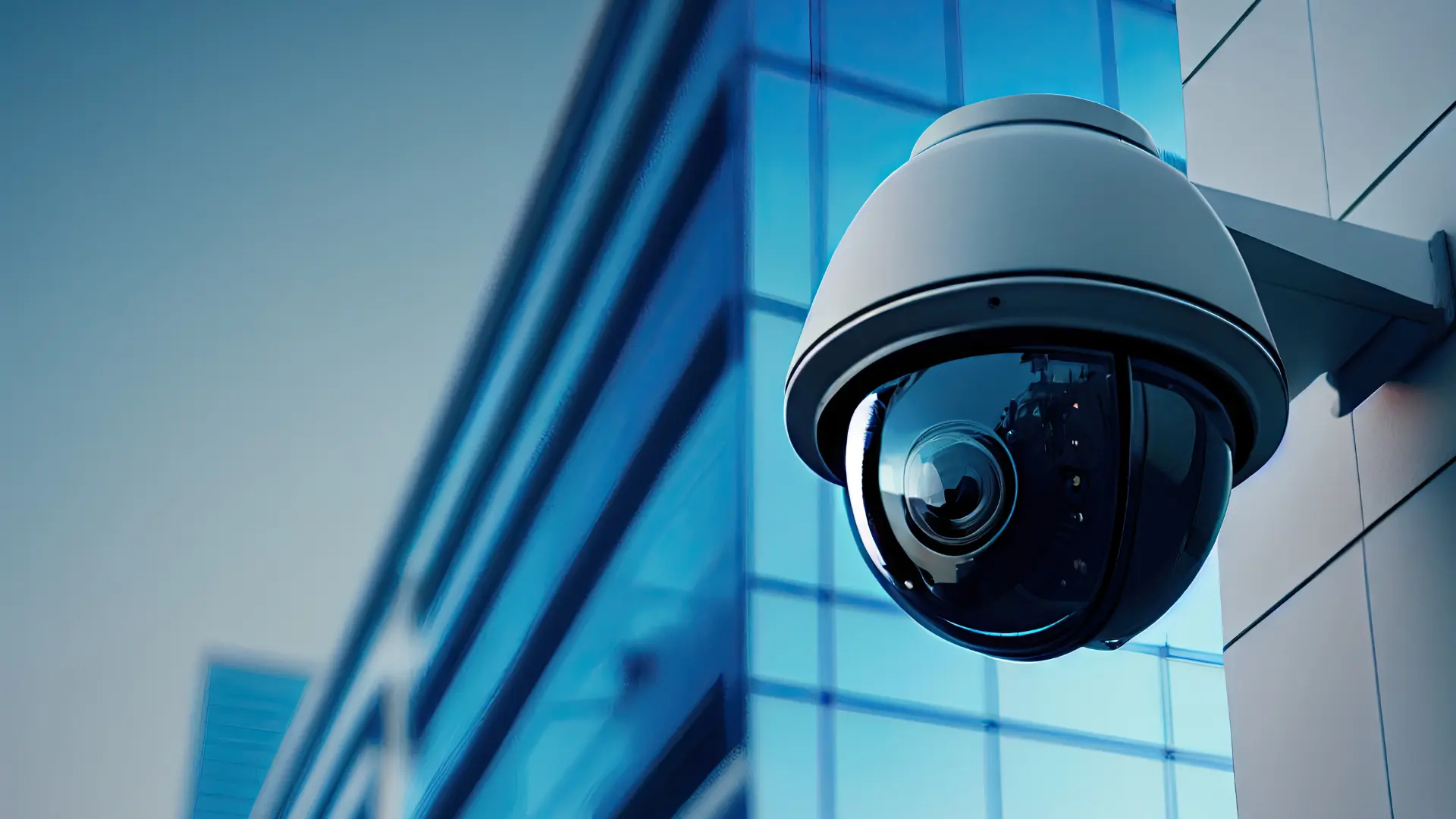 Modern dome surveillance camera