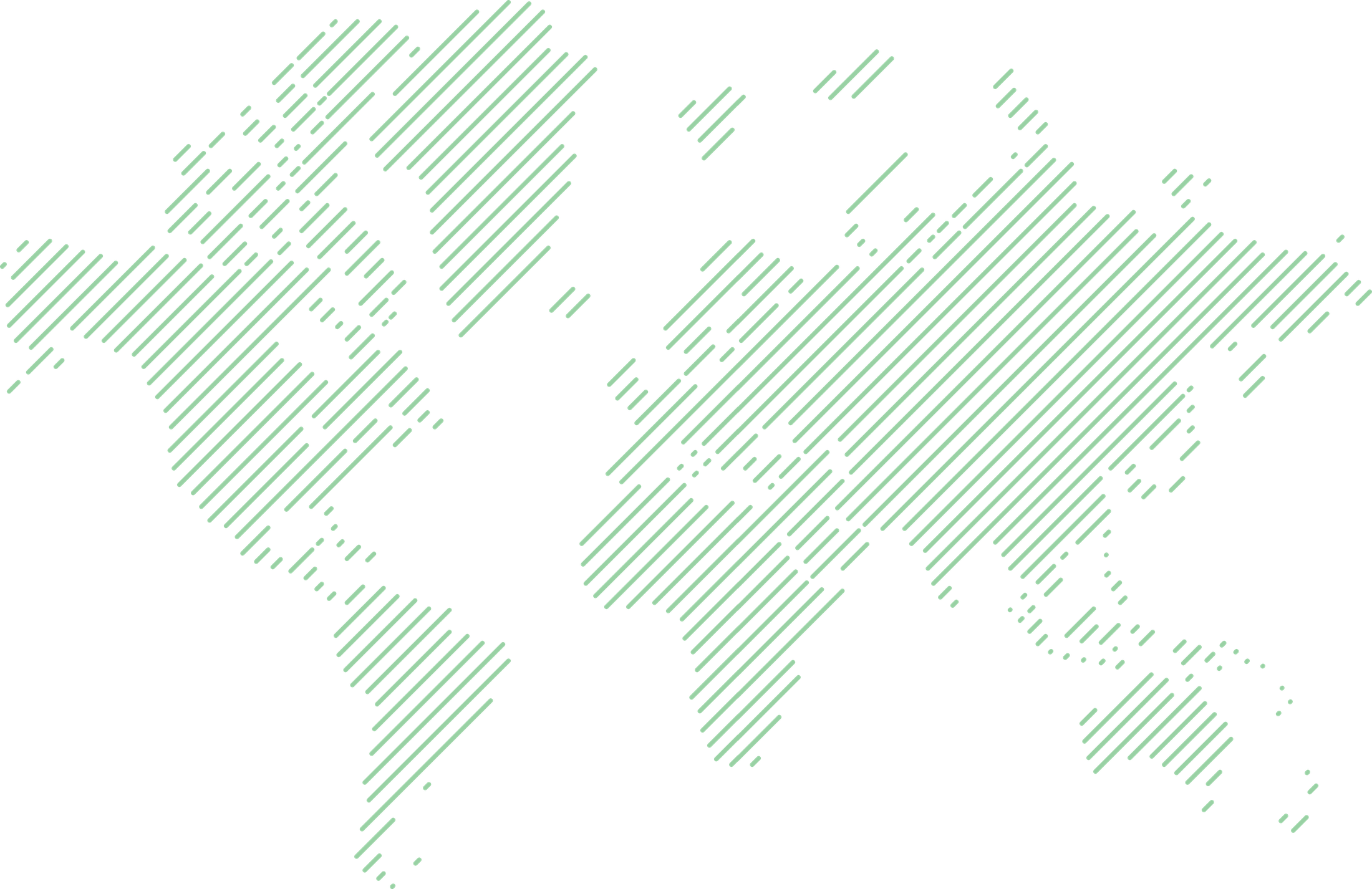 World map of the Hire Bloom and Springboard team