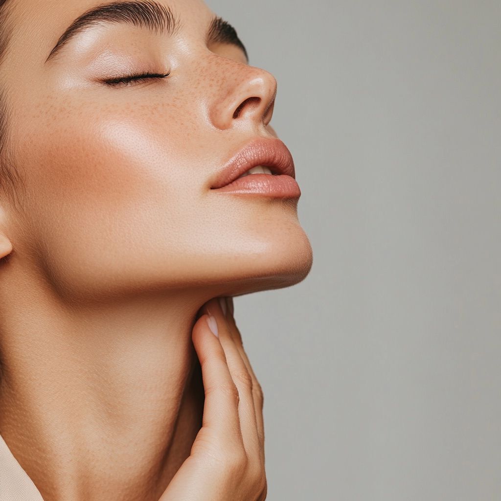 Applying Salmon DNA serum during rejuvenation facial in Dubai
