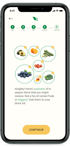 [Demo] Mobile Onboarding Quiz Page