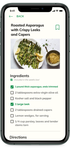 [Demo] Mobile Recipe Page