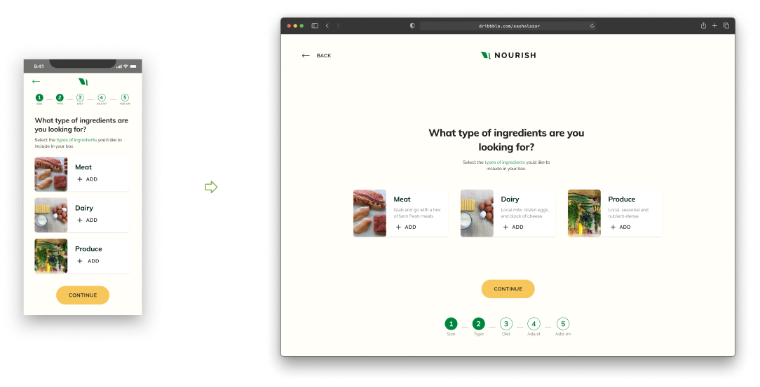 Onboarding Step 2: Box Type Selection