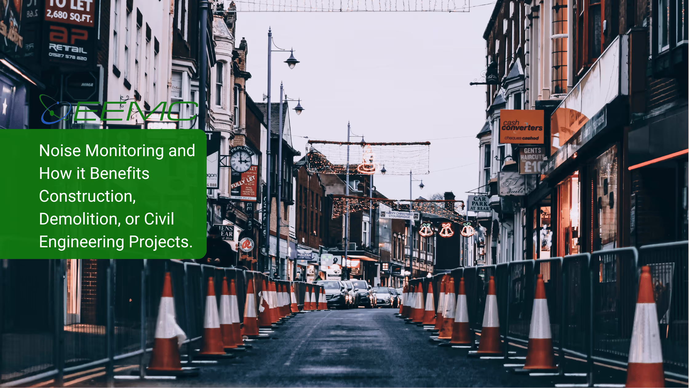 Noise monitoring and how it benefits construction, demolition or civil engineering projects.