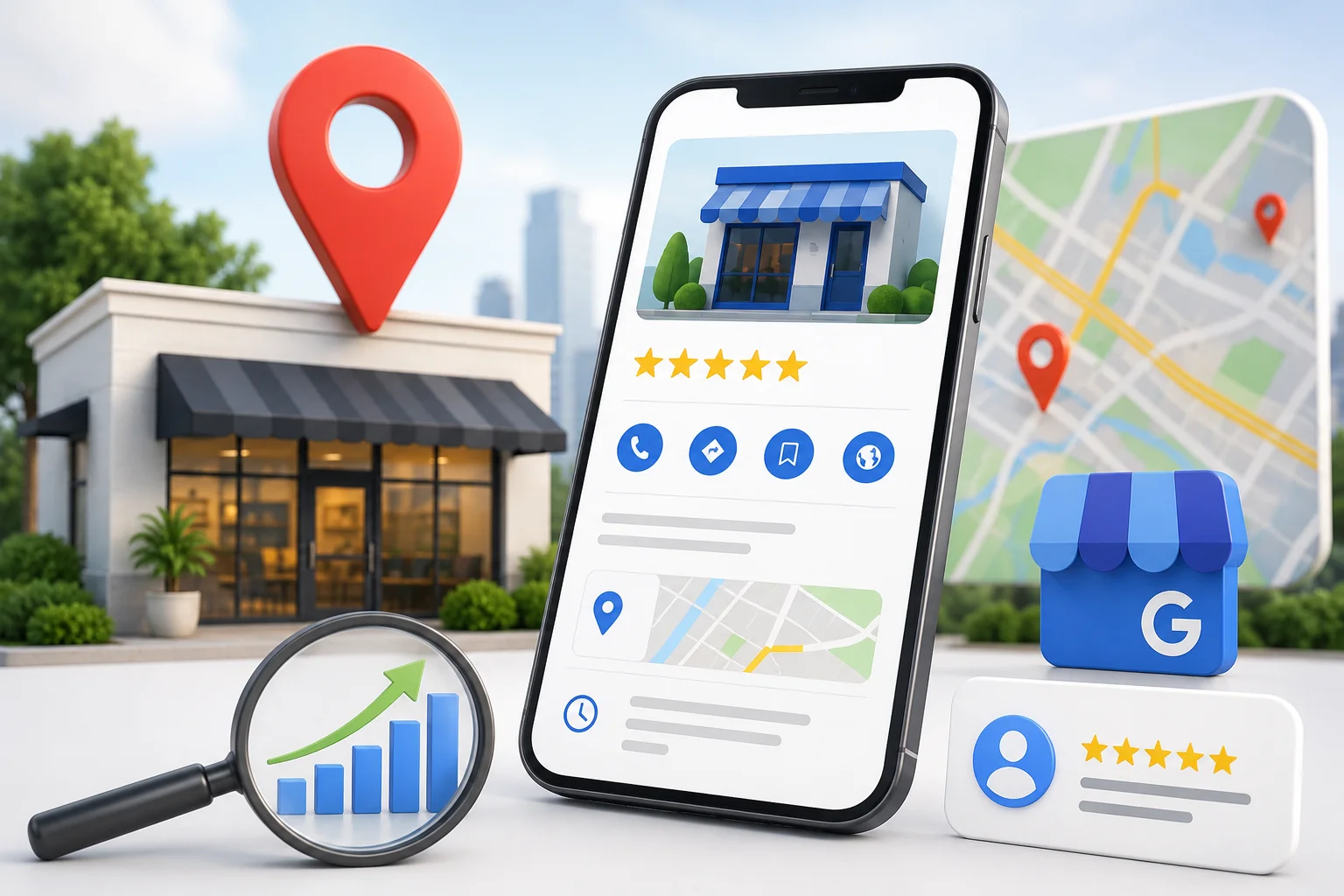 Improve local SEO with professional Google Business Profile management. Learn how optimization, reviews, accurate information, and local search strategies help customers find your business.